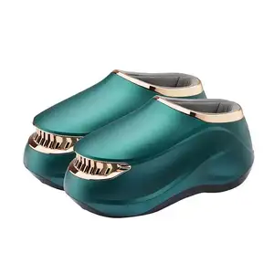 Yaşlı İdeal hediye için ısı ile elektrikli ayak masaj ayakkabıları Shiatsu ayak masajı