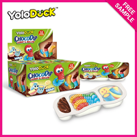 Yoloduck Prix Compétitif Bonbons pour Fêtes d'Enfants : Vers Sucrés, Bonbons au Chocolat et Guimauves, Plateau à 3 Compartiments