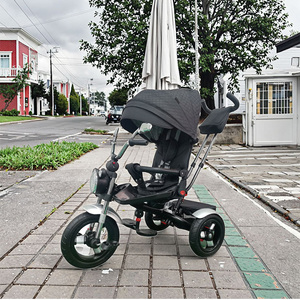 Vente flash, prix de gros, <span class=keywords><strong>tricycle</strong></span> à pousser <span class=keywords><strong>pour</strong></span> bébé, 4 en 1, <span class=keywords><strong>tricycle</strong></span> <span class=keywords><strong>pour</strong></span> enfants, <span class=keywords><strong>tricycle</strong></span> <span class=keywords><strong>pour</strong></span> bébé à 3 roues, <span class=keywords><strong>12</strong></span>/10, alliage d'aluminium, roues à air - Product Image 4