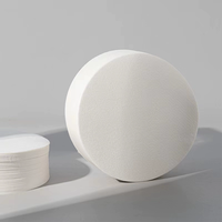 Papier filtre qualitatif de laboratoire Grade 1/2/3/4/5/6 pour la surveillance de la pollution des sols, des semences et de l'air, l'analyse de l'eau des chaudières, papier filtre en cellulose