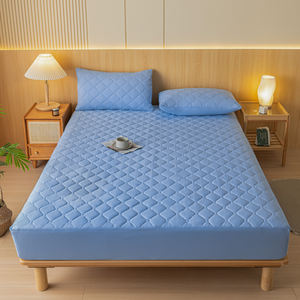 Pelindung/pelindung kasur tempat tidur hotel produsen grosir pelindung kasur poliester tahan air - Product Image 4