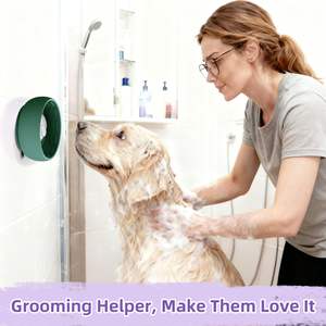 ZMaker Nuova Ciotola per Cani con Logo Personalizzato, Ciotola in <span class=keywords><strong>Silicone</strong></span> con Ventosa, Ciotola Profonda per Alimentazione Lenta per Cani e Gatti - Product Image 4