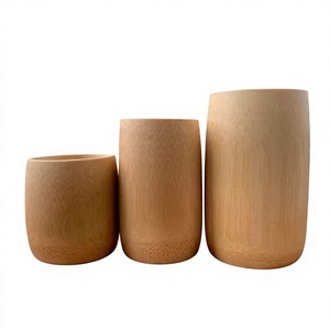 Taza de Bambú para Té y Café, Hecha a Mano, Ecológica, Natural, para Bebidas, Regalo, Souvenir, Venta al por Mayor, Taza de Madera Hecha a Mano - Product Image 1