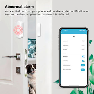 Tuya WiFi/Zigbee <b>Door</b> Window <b>Sensor</b> Smart Home Wireless Detector Open / Closed Alarm System for Alexa Google DS-01 <b>Door</b> <b>Sensor</b> D - Product Image 2