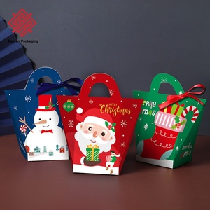 Boîte d'emballage de bonbons de Noël créative Baoren pour cadeau de Noël boîtes de forme irrégulière nouvelle boîte d'emballage en papier cadeau portable - Product Image 4