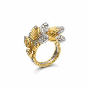 <span class=keywords><strong>Bague</strong></span> pour <span class=keywords><strong>femme</strong></span> MUSHAN Jewelry Factory en argent sterling 925, édition horizontale motif grain de café, style Reine <span class=keywords><strong>Marocaine</strong></span> et Vintage Italien - Product Image 3