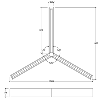 Pendentif éclairage boîte abat-jour suspendu acoustique plafonnier acoustique feutre panneau lampe lumière LED