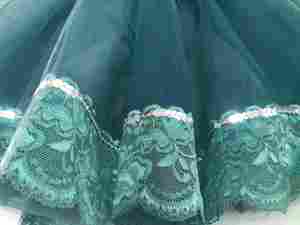 Vestido de baile contemporáneo para niñas, tutú de tul y tricot con calzoncillos adjuntos, diseño recortado de encaje y lentejuelas - Product Image 4