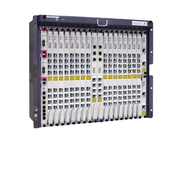 OriginalSmartAX MA5600T MSAN OLT GPON Equipment Support GPBD GPBC XGBD ADSL VDSL POTS Triple Play Access Device