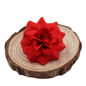 Venta al por mayor pequeñas cabezas de rosa de seda de terciopelo flores <span class=keywords><strong>artificiales</strong></span> para el hogar, oficina, boda, decoración de hotel al aire libre - Product Image 1