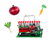 4 6 rangs manuel Semoir pour légumes et oignons semoir planteur machine de plantation planteur de semis d'oignons agricole à vendre main automatique