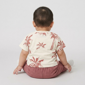 Combinaison d'été unie pour bébé, sans manches, col rond, 95% coton, mélange d'élasthanne, unisexe, vêtements décontractés pour nourrissons, fermeture à boutons-pression, douce - Product Image 6