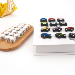 Vente en gros Croquer Dentition Sans Bpa Nouveau-Né Allaitement Bébé <span class=keywords><strong>Perle</strong></span> <span class=keywords><strong>Attache</strong></span>-Sucette Tasse À Café Camion Focal <span class=keywords><strong>Perle</strong></span> De Silicone - Product Image 2