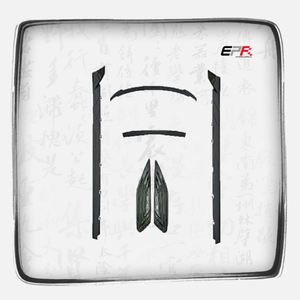 Kit de carrocería completo de plástico PP para BYD Han DM modelo 2020, kit de labios deportivos, accesorio de modificación exterior - Product Image 1