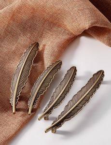 تخفيضات كبيرة صلبة فراشة يعسوب القوس ملاك الحيوان العتيقة النحاس مجلس الوزراء تسحب خزانة مقابض درج - Product Image 5