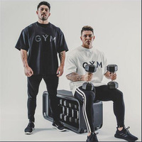 T-shirt de sport ample et respirant pour homme, personnalisé, à manches courtes, idéal pour l'entraînement quotidien et la gym