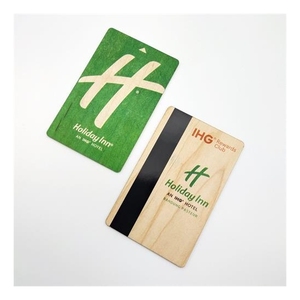 Sinh Thái Thân Thiện Với Tùy Chỉnh 4C In Ấn Bằng Gỗ Phòng Khách Sạn Thẻ Chìa Khóa Tre Hành lý Tag Gỗ Thẻ Từ - Product Image 2