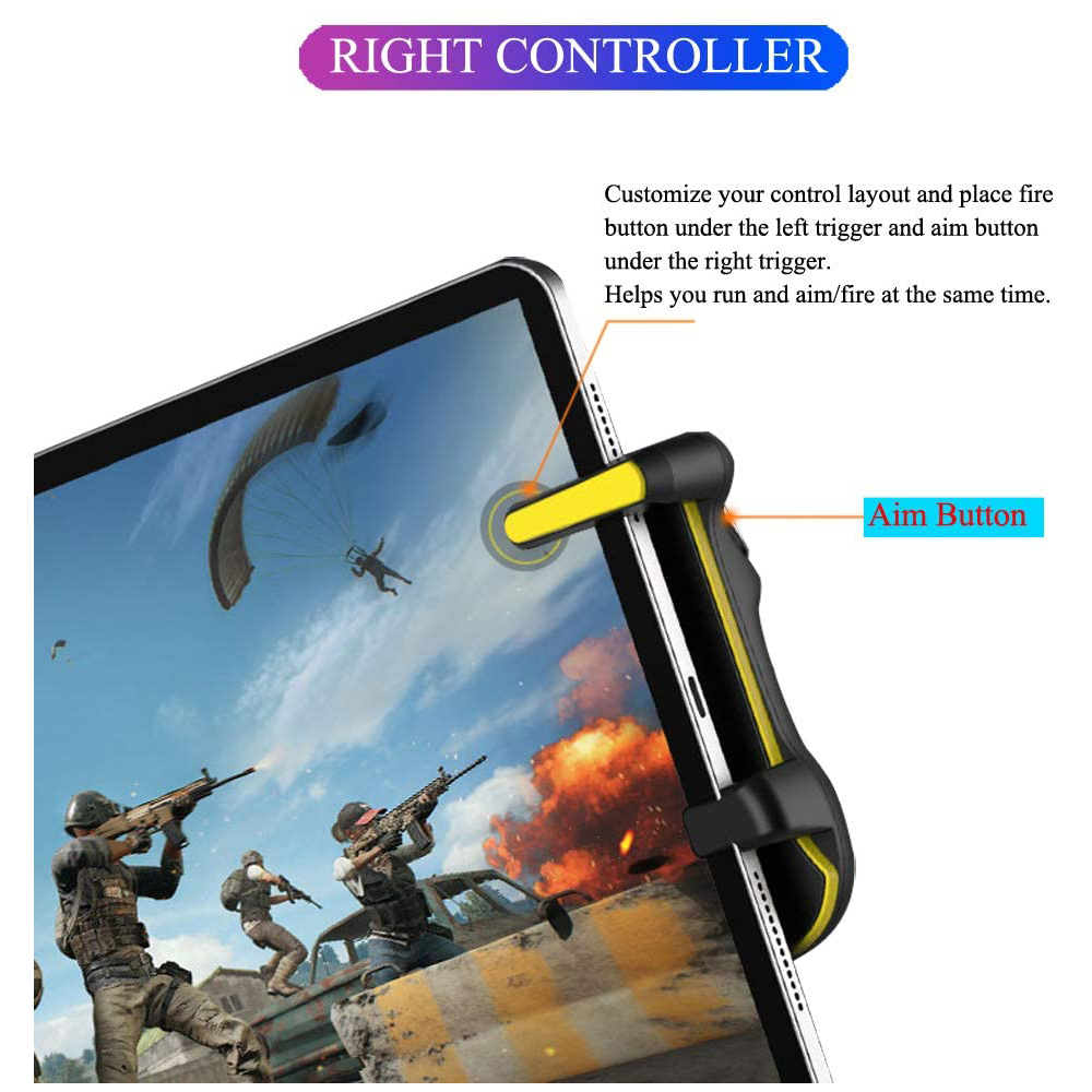 Pubg Trigger Controller Para iPad Tablet L1r1 Aim Button Mob | Meses sin interés