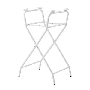 Supporto Pieghevole in Acciaio Inox per Pannolini e <span class=keywords><strong>Vasca</strong></span> da Bagno, Accessorio per il <span class=keywords><strong>Bagnetto</strong></span> e il Cambio dei Neonati - Product Image 1