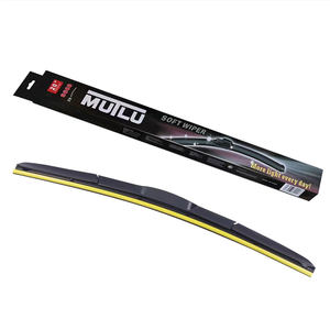 Originale ibrido 12-28 pollici tergicristallo lama alta gomma naturale Logo personalizzato adatto per Toyota per Honda per Hyundai OEM CR- - Product Image 1