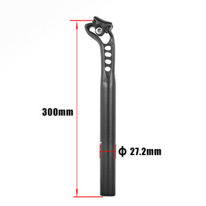 Tija de sillín de aleación de aluminio para bicicleta, 27.2mm 300mm, ajustable, componente para bicicleta de carretera, bicicleta de montaña, bicicleta de piñón fijo - Product Image 1