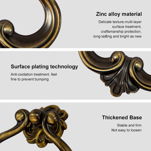 Việt Nam Nhà Cung Cấp Của Chất Lượng Cao Cổ Điển Thép Trong Nhà Tủ Ngăn Kéo Cửa Sổ Cửa Kéo Xử Lý Cho Biệt Thự Và Khách Sạn - Product Image 4