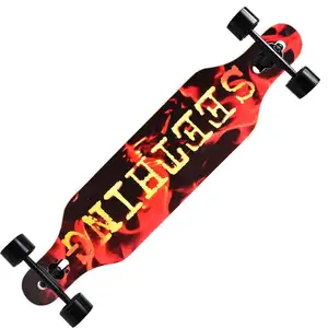 Wholesale 104*26*10 Cm ABEC Precision Bearing High Quality Maple Deck Cruiser Long Board Best Skateboard