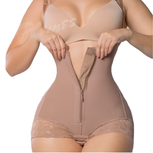 Culotte gainante pour femme en jersey et élasthanne, effet Faja Levanta Cola, gaine amincissante, rehausseur de fesses et ventre, sous-vêtement liftant les fesses - Product Image 2