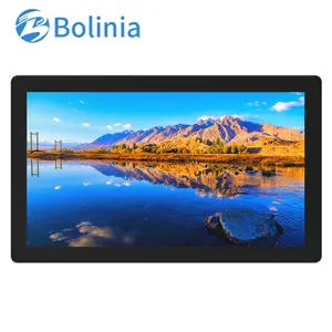 Computer Desktop da 18.5 pollici Smart AIO PACP Touch Tablet RK3399 PC Android a schermo piatto puro in alluminio