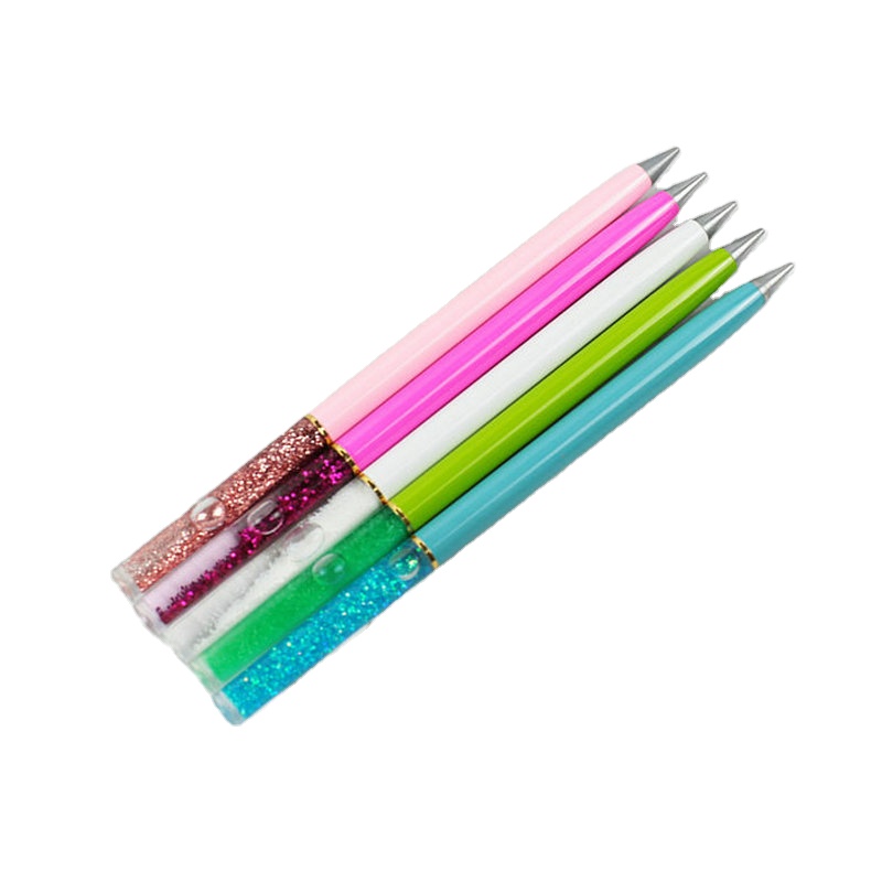 Небольшие заказы, Новое поступление, блестящая плавающая бета-ручка без заправки, новинка, тонкая жидкая металлическая беспилотная вечная ручка-карандаш