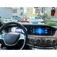 Mise à niveau Android double écran pour Mercedes Benz Classe S W222 2013-2018, affichage multimédia du tableau de bord, navigation CarPlay