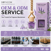 8ml autoparfum glazen flesje met houten dop, hangende autoluchtverfrisser, essentiële olieverdamper voor achteruitkijkspiegel, luxe cadeau