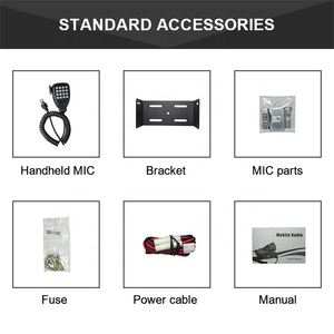 วิทยุสื่อสารเคลื่อนที่ MT-690 กำลังสูง 100 วัตต์ แบบสองย่านความถี่ UHF VHF สำหรับรถยนต์ ระยะไกล 20 กม. วอล์คกี้ทอล์คกี้สำหรับรถบรรทุกและรถ SUV รุ่น 256C - Product Image 6