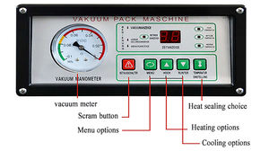 Machine d'emballage sous vide pratique pour pizzas, machine d'emballage sous vide MAP, machine d'emballage sous vide à film étirable - Product Image 3
