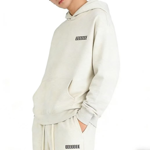 Sudadera con capucha ESS de Esiatls, de algodón, unisex, gruesa, cómoda y elegante, de la marca <span class=keywords><strong>Casablanca</strong></span>, con letras estampadas y diseño de lazo. - Product Image 6
