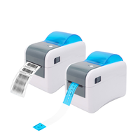 Printer Barcode Thermal X-Printer D281B 203DPI, Printer Label & Gelang Thermal Langsung untuk Retail, Logistik & Kesehatan