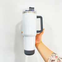 Entrepôt aux États-Unis Sublimation vierge 40oz haut-parleur gobelets voyage tasses à café tasses grande capacité musique haut-parleur gobelet pour fille cadeau