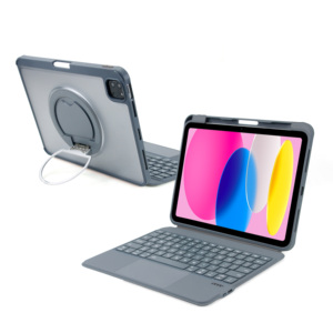 Nouveau clavier de contrôle pour <span class=keywords><strong>iPad</strong></span> compatible avec l'<span class=keywords><strong>iPad</strong></span> 10e génération, avec coque de protection rotative à 360° - Product Image 2
