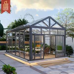 <span class=keywords><strong>Abri</strong></span> <span class=keywords><strong>de</strong></span> <span class=keywords><strong>jardin</strong></span> en verre pour <span class=keywords><strong>terrasse</strong></span> sur le toit, intérieur/extérieur, patio, <span class=keywords><strong>jardin</strong></span>, couverture transparente, vue dégagée, imperméable, véranda réglable - Product Image 1