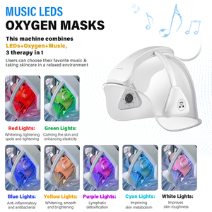 Newest 11in1 Blackhead Removal Pore Cleaning Oxygen Dome O2 Skin Derm Hydra Beauty Facial Machine - Product Image 4