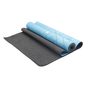Tapis de yoga en caoutchouc naturel et daim amélioré, écologique et doux pour la peau, pliable, portable et antidérapant - Product Image 6