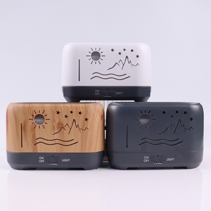 Máy Khuếch Tán Hương Thơm Chữa Cháy Bán Chạy Alibaba 2023 2023 250 ML Máy Khuếch Tán Ngọn Lửa Điều Khiển Từ Xa Máy Tạo Độ Ẩm LOGO OEM Cho Phòng Văn Phòng - Product Image 5