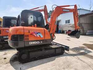 Doosan-Miniexcavadora de calidad garantizada, maquinaria de movimiento de tierra usada, precio bajo, incluye engranaje de bomba de motor - Product Image 3