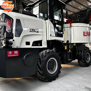 Camion malaxeur à béton auto-alimenté de type 2200 entièrement automatique pour la construction - Product Image 3