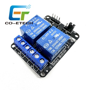 3V 5V 12V 24V 2-канальный релейный экранирующий модуль с оптопаратором активный низкоуровневый триггер Расширительная плата - Product Image 3