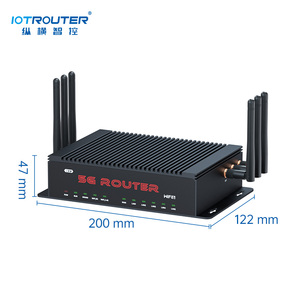 Routeur 5G industriel OEM avec 10 antennes 1WAN + <span class=keywords><strong>5LAN</strong></span> 1RS485/1DO/1DI 1 emplacement pour carte Sim modem 5G CPE 5G - Product Image 4