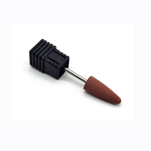 Ponceuse à ongles en silicone en forme de balle longue, outil de polissage pour pédicure, embout de ponceuse à ongles en caoutchouc silicone pour salon de manucure - Product Image 2