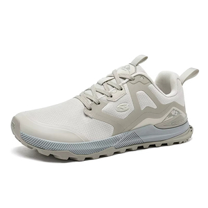 Unisex Hiking <b>Sneakers</b> Lace-Up Walking Shoes Outdoor Travel Artificial <b>Leather</b> Casual <b>Sneakers</b> - Product Image 2