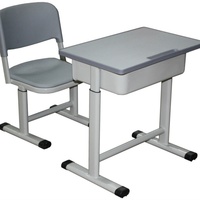 Silla de Escritorio Escolar de Madera Moderna y Personalizada con Estructura de Hierro, Económica, para Adultos, Muebles para Escuela Primaria, Oficina en Casa, Centro Comercial, Taller, Mige