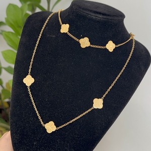 Bijoux islamiques, collier Sabr <span class=keywords><strong>Shukr</strong></span> Tawakkul, collier trèfle, collier Patience Gratitude & Trust, bijoux de mode - Product Image 2